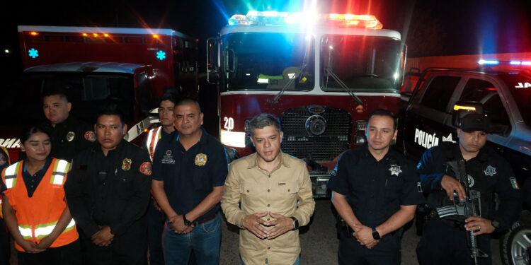 Listo Operativo Especial de Seguridad para el Día de Muertos en Huatabampo