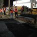 Supervisa Toño Astiazarán trabajos de bacheo nocturno en bulevar Quiroga
