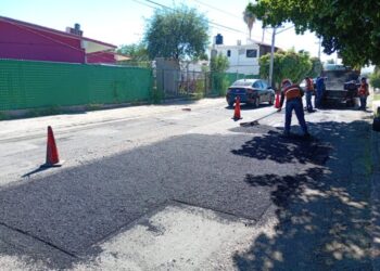 Refuerzan mantenimiento vial con acciones permanentes de bacheo