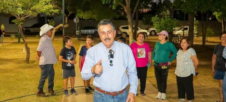 AVANZA CAJEME EN ILUMINACIÓN DE PARQUES, PLAZAS PÚBLICAS Y UNIDADES DEPORTIVAS: JAVIER LAMARQUE