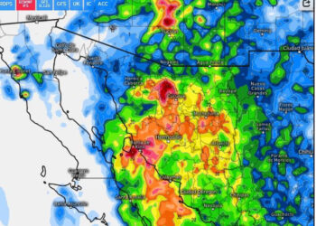 Alertan por lluvias intensas este fin de semana