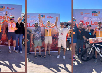 Inicia Kino Fest 2025 con la travesía ciclista Kino Race