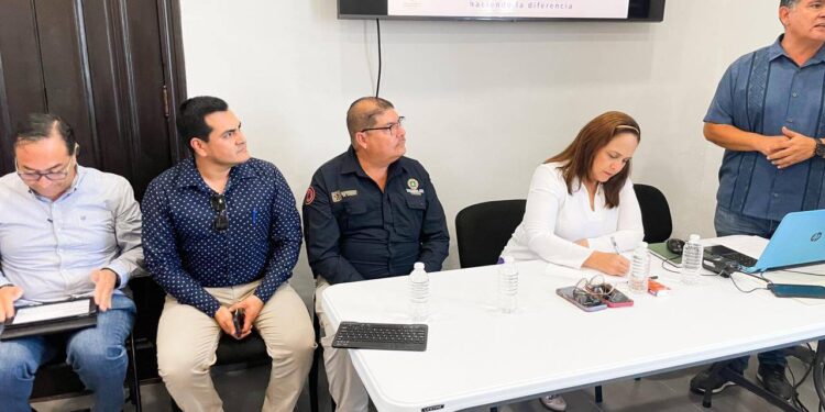 Realiza Ayuntamiento de Guaymas reunión con el Comité de Operaciones de Emergencias (COE)