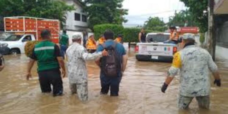 Gobierno de México confirma 42 fallecidos y 27 desaparecidos por intensas lluvias