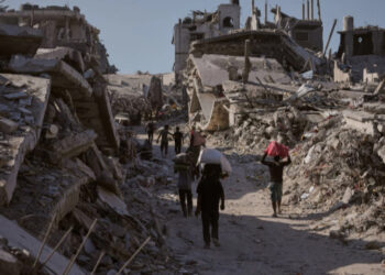 En Gaza, «20 mil artefactos explosivos no activados»