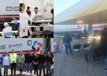 Doctor Vagón concluye su recorrido en Cananea dejando bienestar y gratitud