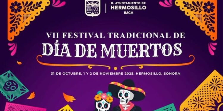Inicia este viernes el VII Festival Tradicional de Día de Muertos en Hermosillo