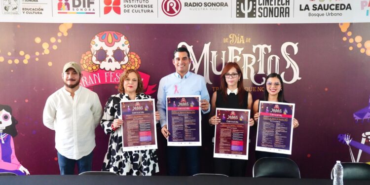 Invita Gobierno de Sonora al Gran Festival de Día de Muertos en Hermosillo: SEC