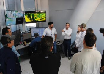 Coordina Omar Del Valle Colosio supervisión del acueducto Independencia en El Novillo