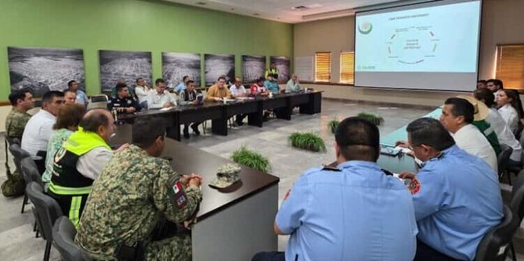 INSTALAN COMITÉ DE OPERACIONES DE EMERGENCIAS ANTE TORMENTA TROPICAL RAYMOND