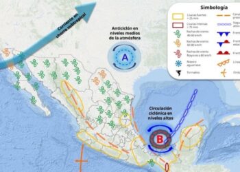 Probabilidad de lluvia hoy en zona oriente y noreste, de Sonora