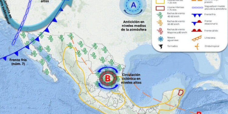 Se esperan para hoy fuertes rachas de viento en Sonora