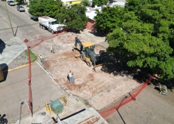 Gobierno de Huatabampo Inicia Rehabilitación del Crucero Alfredo Karam y Ocampo