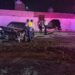 FGJES investiga hecho vial ocurrido al norte de Hermosillo que dejó a dos personas lesionadas