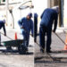 SUPERVISA LAMARQUE ACCIONES DE BACHEO Y OBRAS EN LA CIUDAD