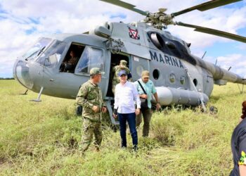 Supervisa Gobernador Durazo comunidades afectadas por tormenta tropical Raymond y garantiza apoyos a familias