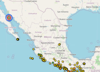 Vuelve a temblar frente a las costas de Guaymas, anoche