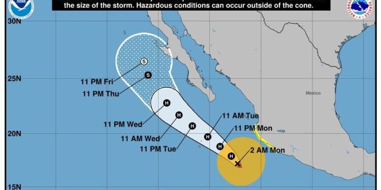 Gobierno de Sonora informa sobre posibles lluvias durante esta semana