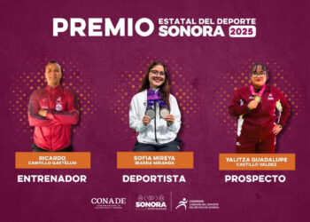 Sofía Ibarra y Ricardo Campillo son elegidos ganadores del Premio Estatal del Deporte 2025