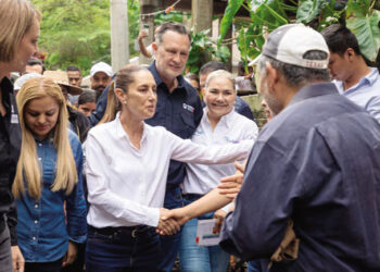 Claudia va ahora a Hidalgo y Querétaro; “vamos a dar el alma para apoyar”, afirma