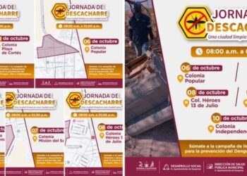 Llevarán del 6 al 10 de octubre Jornada de Descacharre a colonias de Guaymas