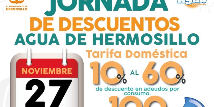 AguaH realizará jornada de descuentos en recibos de agua este jueves