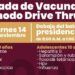¡Jornada de Vacunación en modalidad Drive Thru!