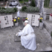 Papa León XIV celebró la misa de Difuntos en cementerio de Roma