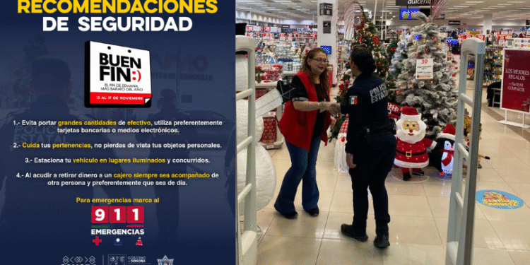 Protege tu dinero y tu información este Buen Fin 2025: Secretaría de Seguridad Pública