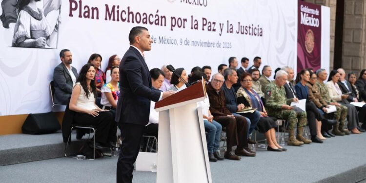 Harfuch anuncia visita a Uruapan a petición de la alcaldesa Grecia Quiroz