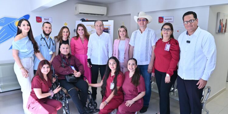 Gobernador Durazo refuerza salud de familias del sur con equipamiento de la Unidad en Neurodesarrollo
