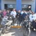 Entrega Elías Retes 7 moto patrullas a seguridad pública