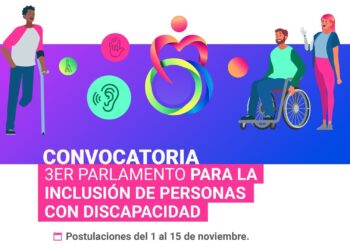 Cierra este sábado la convocatoria para participar en el Tercer Parlamento para la Inclusión de Personas con Discapacidad