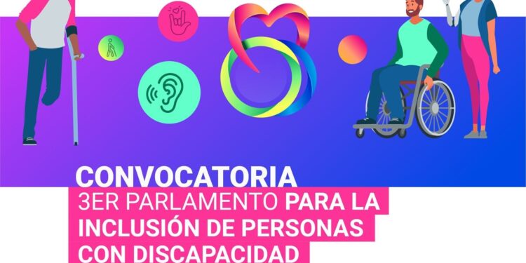 Cierra este sábado la convocatoria para participar en el Tercer Parlamento para la Inclusión de Personas con Discapacidad