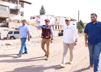 Inician obras de pavimentación en Colinas del Yaqui