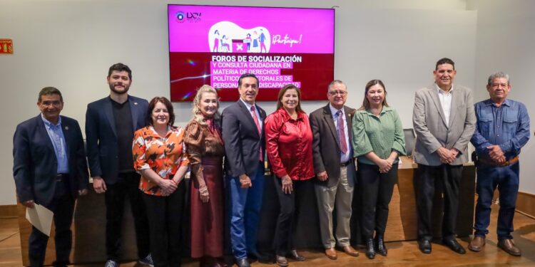 Realiza Congreso de Sonora primer foro de consulta sobre derechos político-electorales de personas con discapacidad