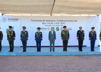 Reconoce Gobernador Durazo esfuerzo y compromiso de Fuerzas Armadas con la seguridad de Sonora