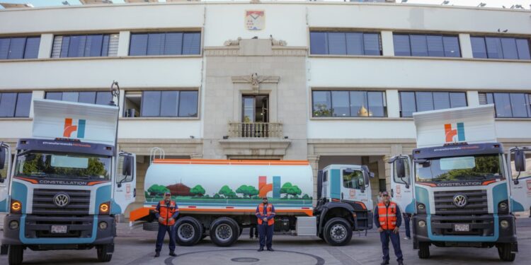 Equipa Toño Astiazarán con nueva  maquinaria para mejorar servicios a la comunidad