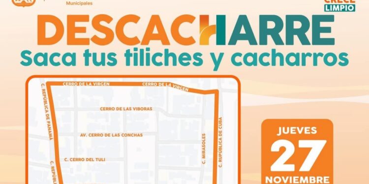 Realizará Gobierno de Hermosillo jornada de descacharre este jueves en la colonia Los Mirasoles