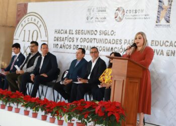 Conmemoran 110 años de la Escuela Normal del Estado de Sonora: Creson