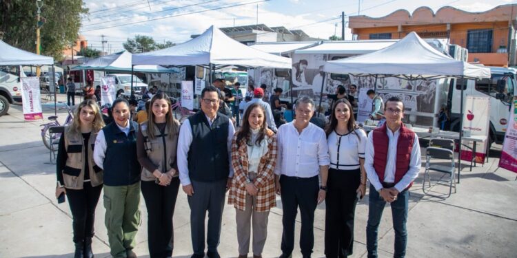 Realizan Clínicas Móviles más de 2 mil acciones en el Poblado Miguel Alemán