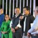 Beneficia Toño Astiazarán a estudiantes del Cobach Norte con tramo iluminado de Camina Segura