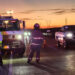Aparatoso accidente carretero, salida de camino y volcadura de trailer