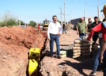 BENEFICIA JAVIER LAMARQUE A FAMILIAS DEL RODEO CON INTRODUCCIÓN DE RED DE AGUA POTABLE Y DRENAJE SANITARIO