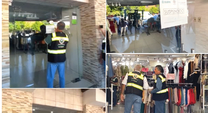 CONTINÚAN OPERATIVOS PREVENTIVOS DE PROTECCIÓN CIVIL EN EL CENTRO DE LA CIUDAD