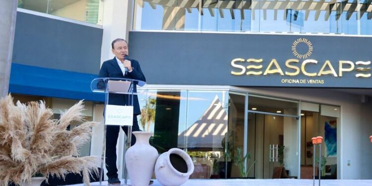 Gobernador Durazo consolida a San Carlos como polo turístico del noroeste con inicio de torre Seascape