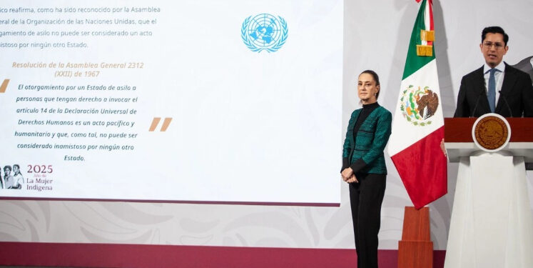México seguirá con su tradición humanista de otorgar asilo político: SRE