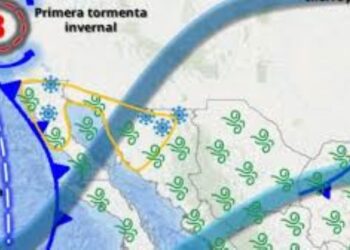 Primera tormenta invernal y frente frío 16 traerán nieve y lluvias en el norte del país