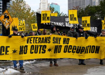 Repudian veteranos la guerra de Trump en ciudades estadunidenses