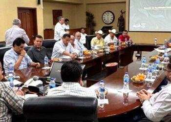 DISTRITO DE RIEGO DEL RíO YAQUI Y ORGANISMOS AGRÍCOLAS SE REUNEN CON AUTORIDADES DE CONAGUA